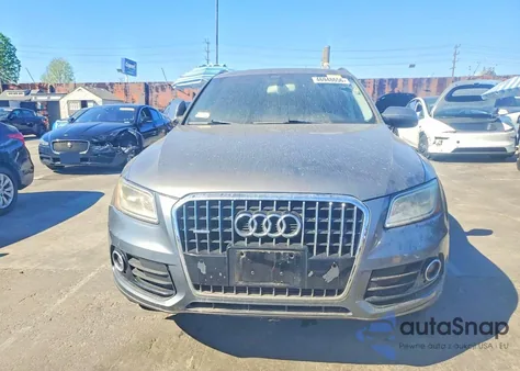 2013 Audi Q5 Premium Plus from USA, damaged, VIN WA1LFAFP8DA063945